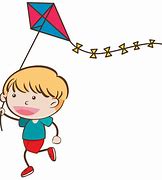 Image result for Boy Flying Kite Clip Art