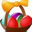 Image result for Easter Bunny with Basket Clip Art