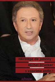 Image result for Michel Drucker Johnny