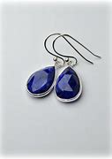 Image result for Genuine Sapphire Earrings