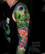 Image result for Fishing Tattoo Sleeve