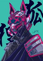 Image result for Cyberpunk Fox Art