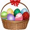 Image result for Pretty Easter Basket Clip Art