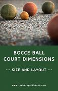 Image result for Bocce Ball Court Diagram