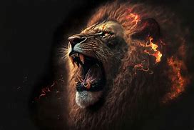 Image result for Roaring Lion Art Print