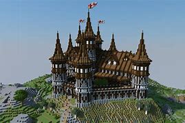 Image result for Building Castle Schematics Minecraft