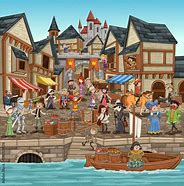 Image result for Middle Ages Village