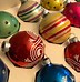 Image result for Glass Xmas Tree Ornaments