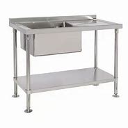 Image result for Stainless Steel Sink Table