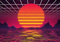 Image result for Retro Synth Moon