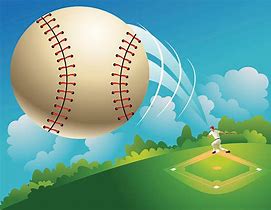 Image result for Cartoon Baseball Home Run Clip Art