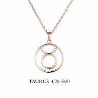 Image result for Taurus Zodiac Sign Necklace