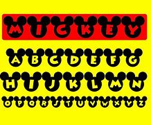 Image result for Mickey Mouse ABC Font