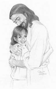 Image result for Jesus Laughing Pencil Drawings