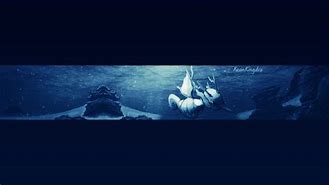 Image result for Light Blue and Wdark Blue YouTube Banner