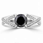 Image result for Black Diamond Infinity Ring