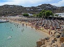 Image result for Mykonos Super Paradise Beach People