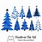 Image result for Blue Christmas Tree Clip Art