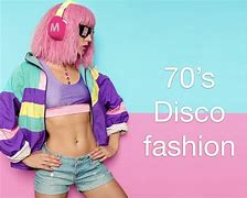 Image result for 70s 80s Disco Fashion