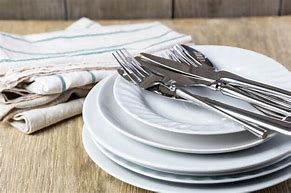 Image result for Plate Cutlery