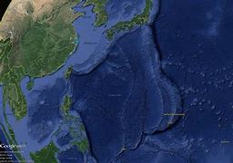 Image result for Mariana Trench From Space