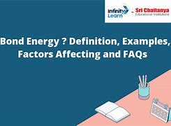 Image result for Bond Energy Examples