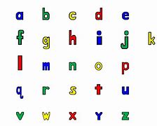 Image result for ABC Small Letters