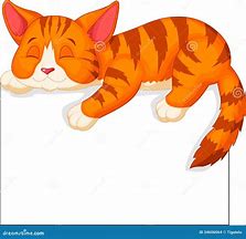 Image result for A Cat Sleeping Cartoon