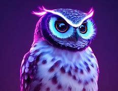 Image result for Neon Owl Logo