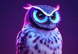 Image result for Owl Neon Light E