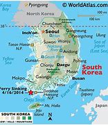 Image result for S. Korean Maps