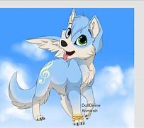 Image result for Dragon Wolf Pup