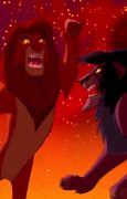 Image result for Lion King Scar Fight