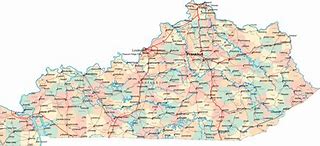 Image result for Kentucky Mapa