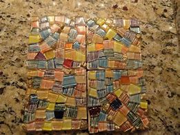 Image result for Glass Mosaic Tiles for Crafts