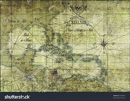 Image result for Old Caribbean Map