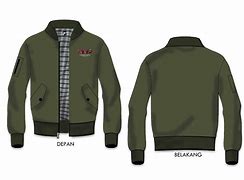 Image result for Gambar Desain Jaket Parasut Polos