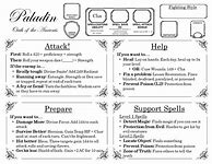 Image result for Paladin Table 5E