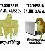 Image result for Online Vs. Offline Classes Memes