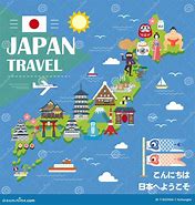 Image result for Japan Travel Map