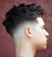 Image result for Low Taper Fade Fluffy Hair