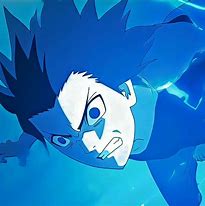 Image result for Sasuke Uchiha Blue Hair