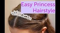 Image result for Princess Tiara Hairstyles