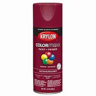 Image result for Krylon Satin Burgundy Spray-Paint