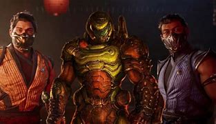 Image result for Mortal Kombat 1 Doom Guy