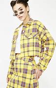 Image result for Yellow Plaid Jacket