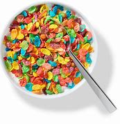 Image result for Bowl of Fruit Pebbles