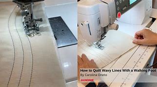 Image result for Wavy Line Quilting with Walking Foot