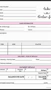 Image result for Free Printable Cake Order Form Template