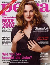 Image result for Drew Barrymore Magazine Covers